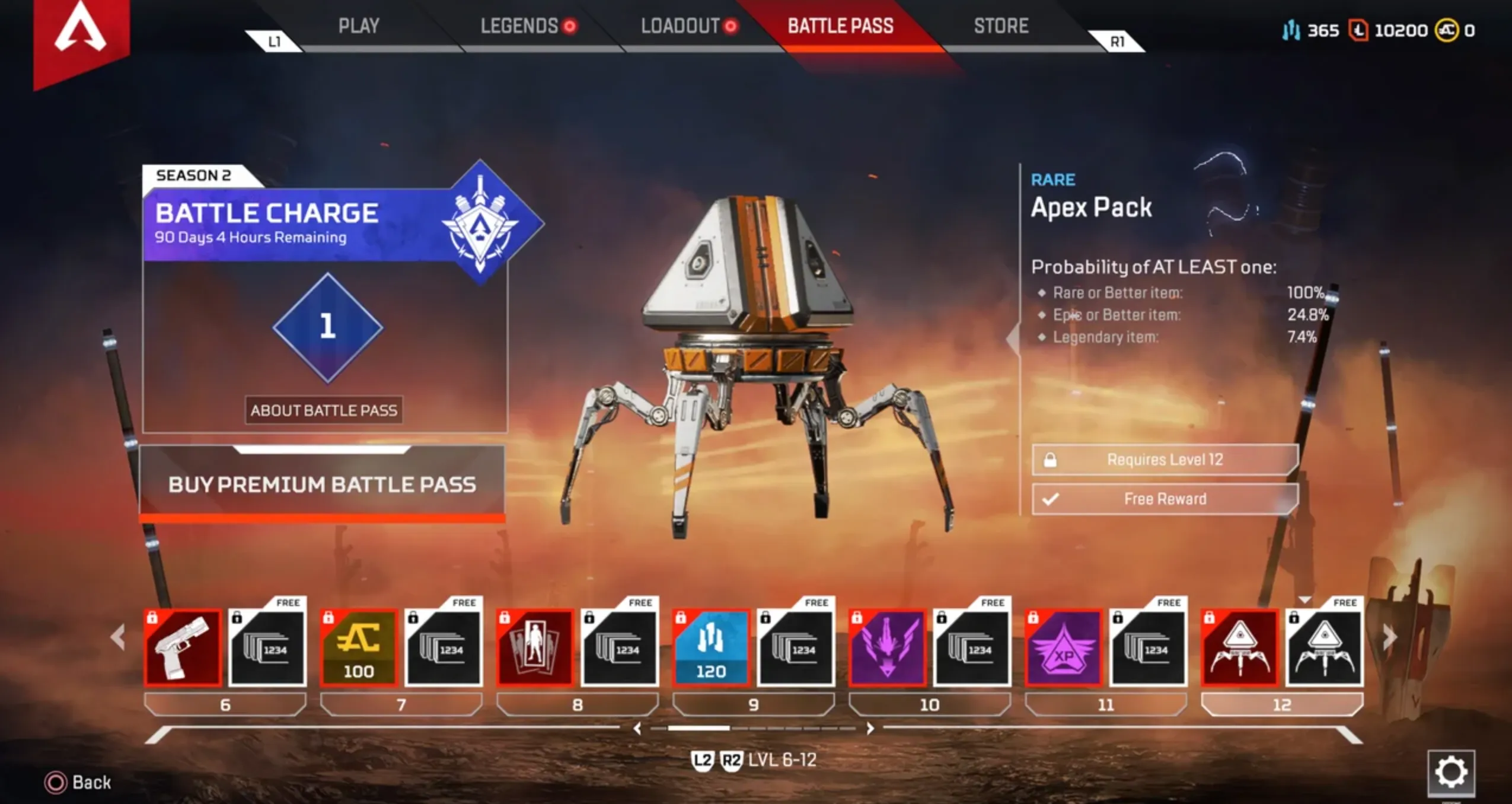 Free Battle Pass apex legends